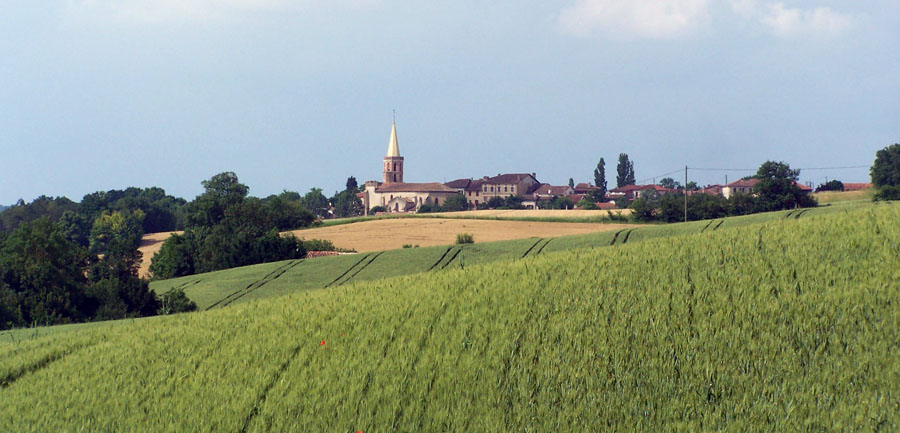 Vue d'Aubiet